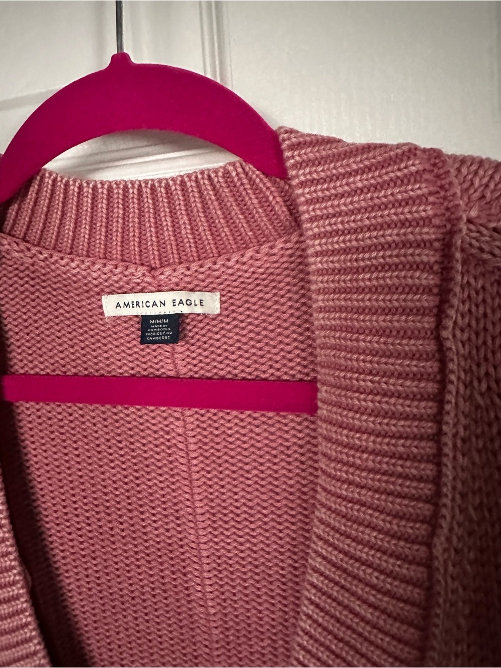 V-Neck Oversized Sweater - Picture 3 of 3